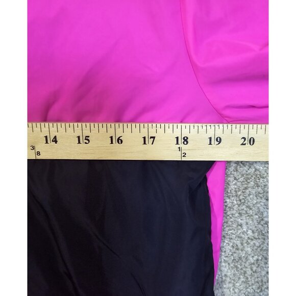 Victoria's Secret Pink Sherpa Hood Lined Anorak 1/2 Zip Logo Windbreaker Sz XS-S - Picture 5 of 12
